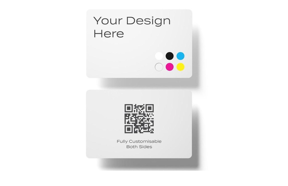 Classic PVC digital business card